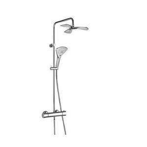 Душевая стойка KLUDI FIZZ DUAL SHOWER SYSTEM с термостатом